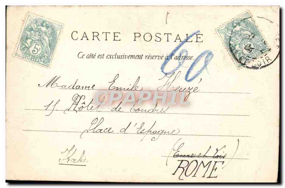 Un homme maladroit — scène comique — B. SIRVEN, Édit. Toulouse, Paris, n° 5.006 — Reverso