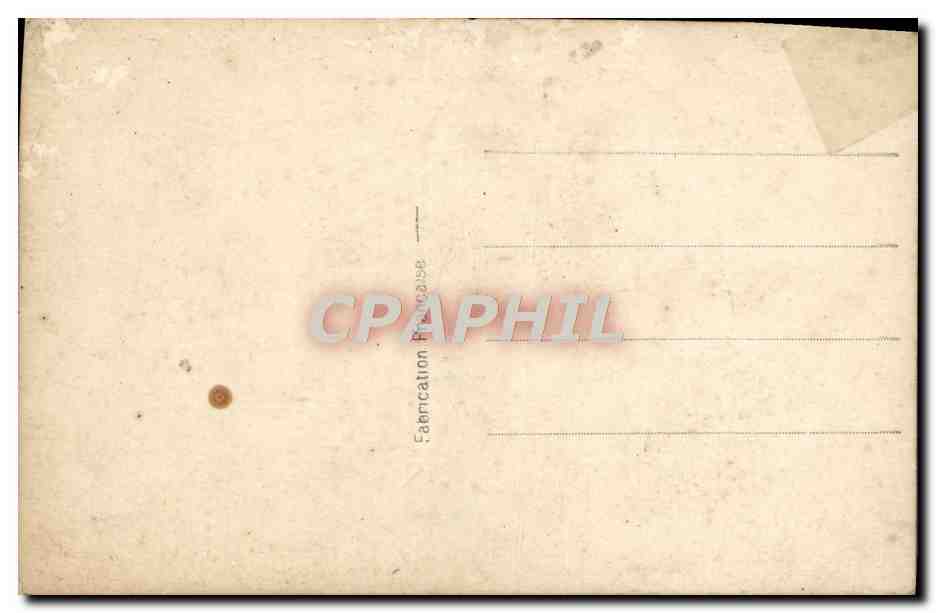 CPA Fantaisie Femme Cheval Cavalier  — Back
