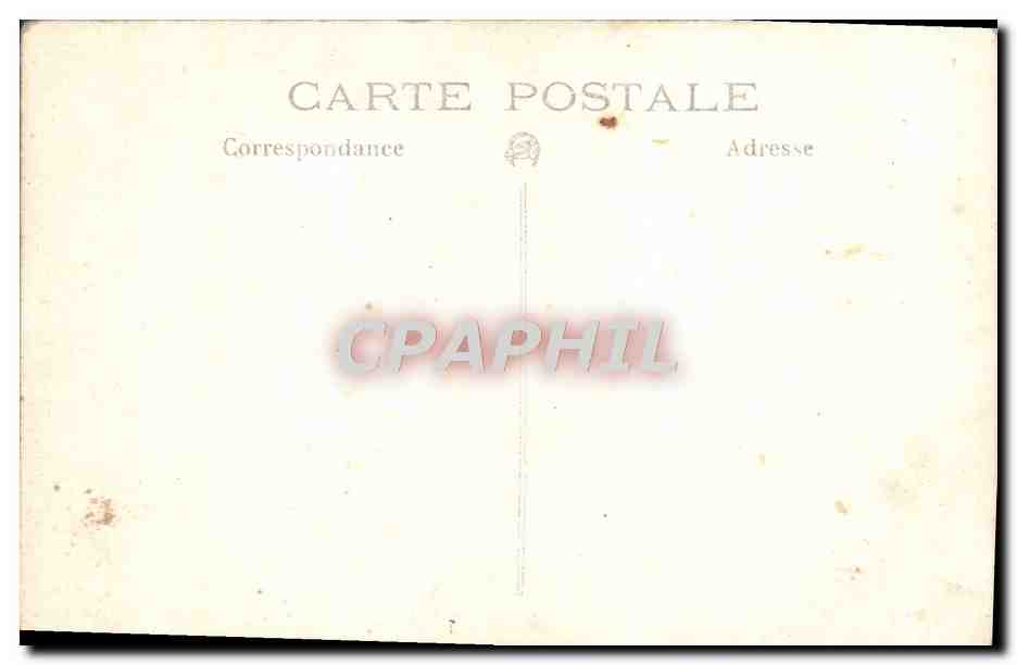 CARTE PHOTO Femme — Verso