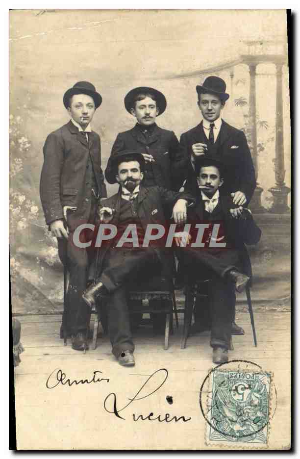 CARTE PHOTO Hommes