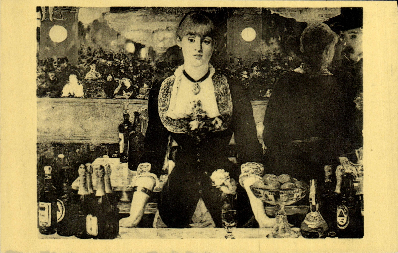 CPA Manet Londres Samuel Courtauld Le bar des Folies Bergeres