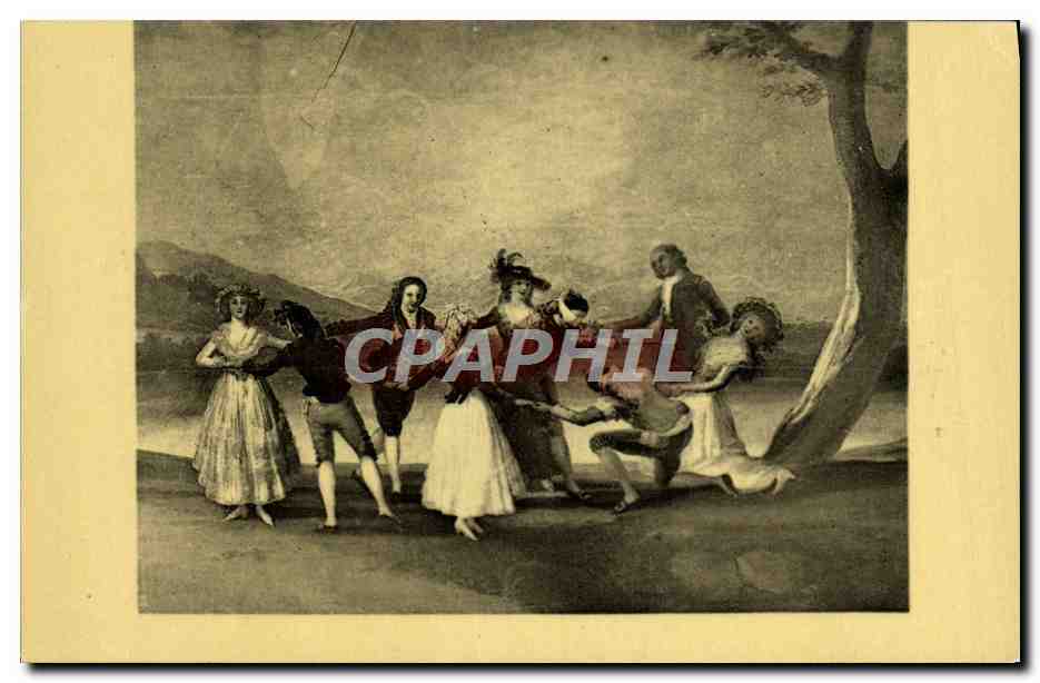 CPA Goya Y Lucientes Madrid Musee Du Prado Gallina ciega ou le Colin Maillard