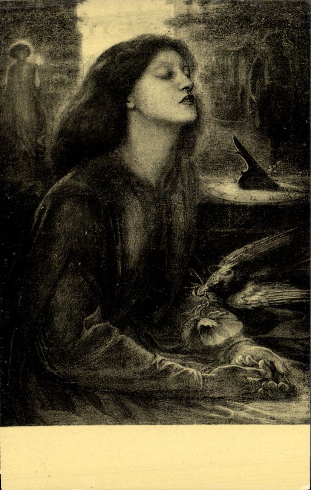 CPA Rossetti Beata Beatrix Londres National Gallery