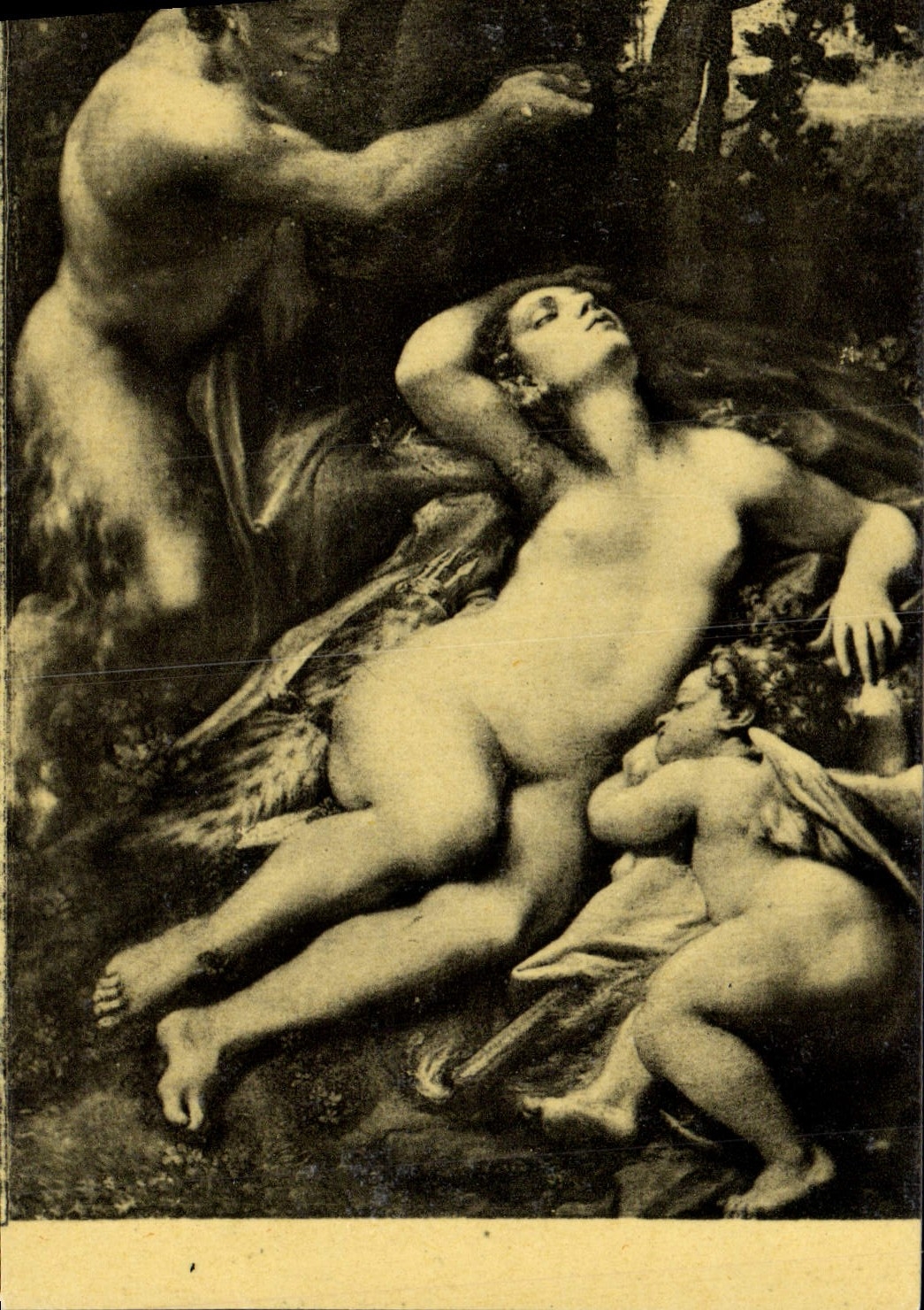 CPA Correge Paris Musee Du Louvre Antiope