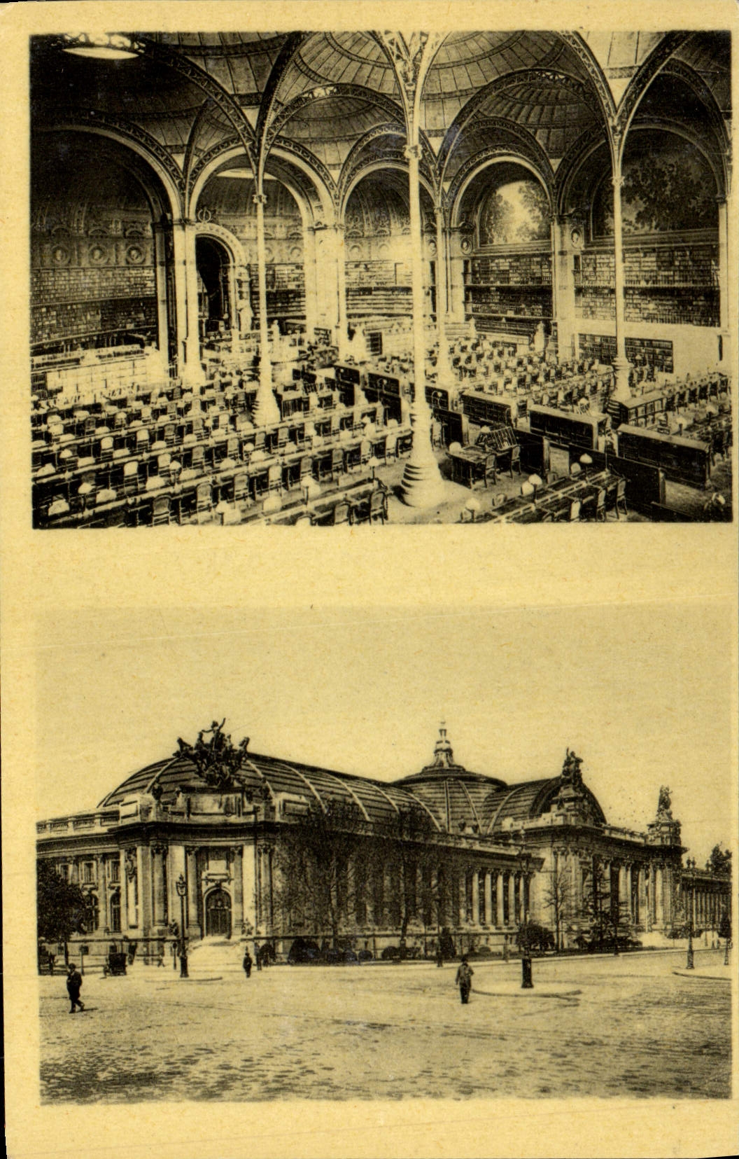CPA Labrouste Salle De Lecture De La Bibliotheque Nationale Paris