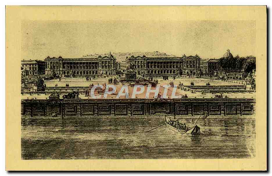CPA La Place Louis XIV Paris