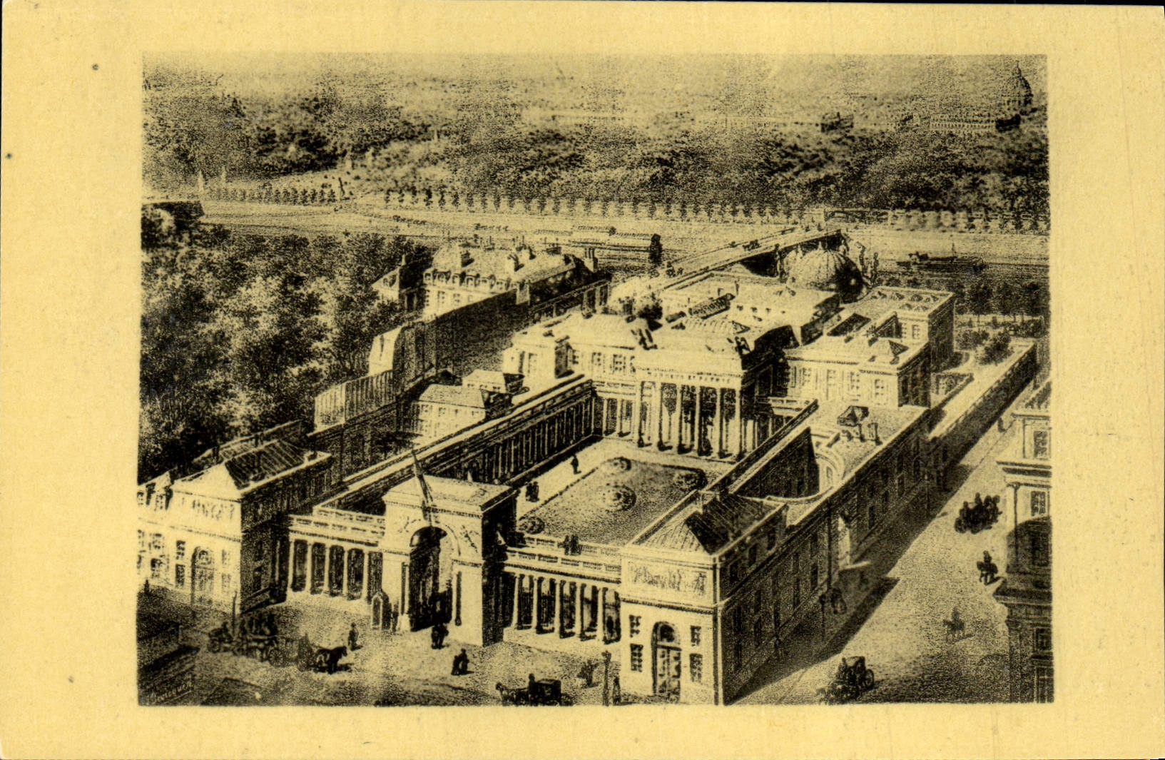 CPA Rousseau Le Pavillon De Salm Paris