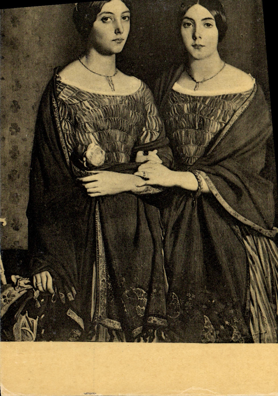 CPA Chasseriau Les Deux Soeurs Paris Musee Du Louvre