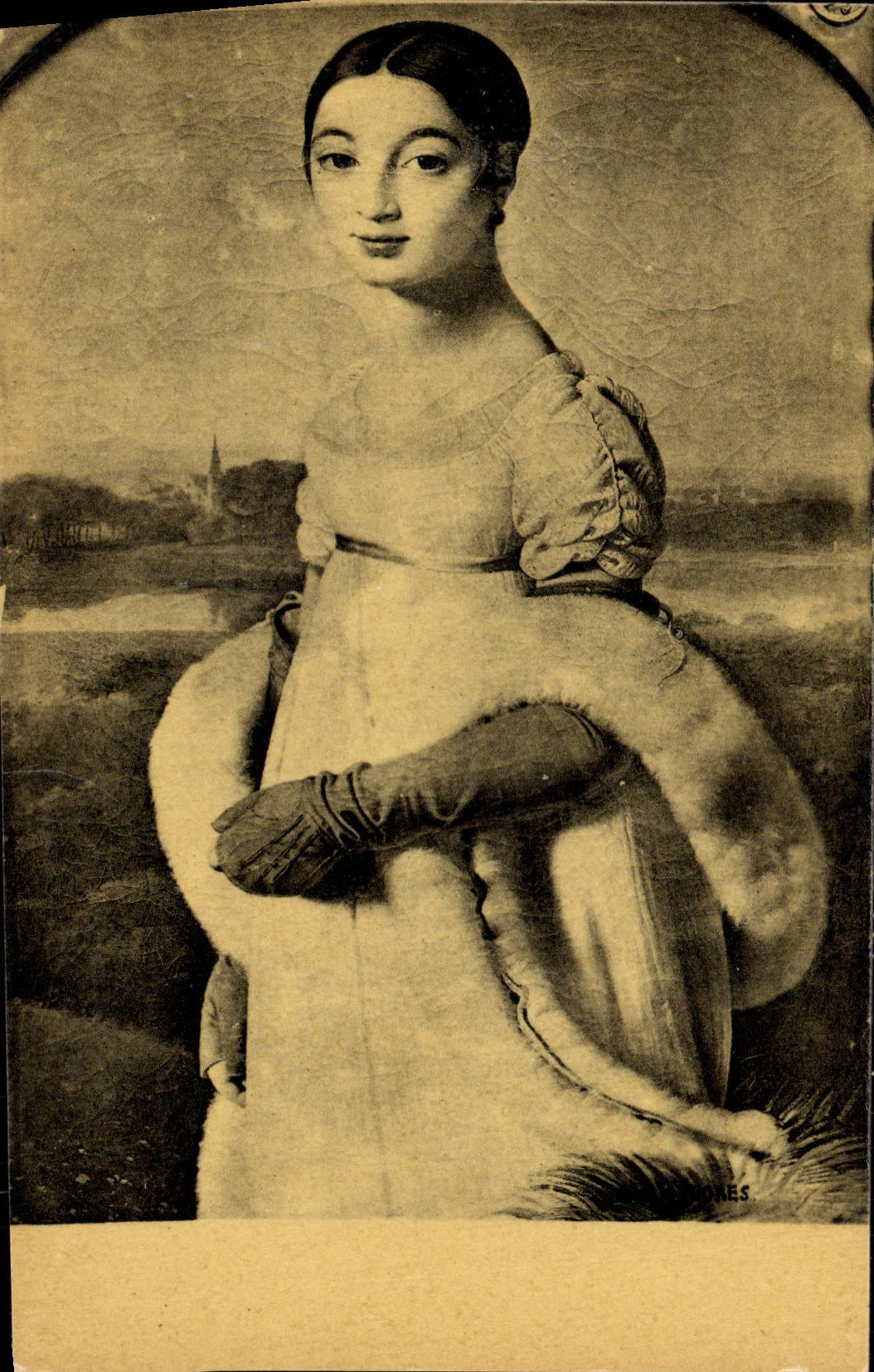 CPA Ingres Portrait De Mademoiselle Riviere Paris Musee Du Louvre