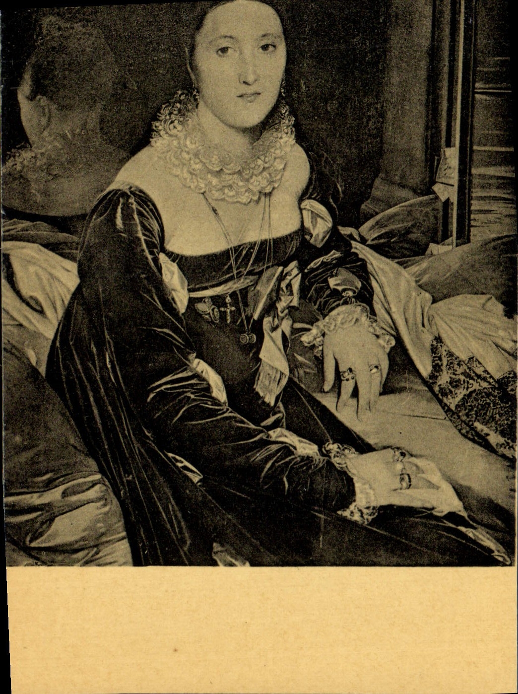 CPA Ingres Portrait De Mme De Senonnes Nantes Musee Des Beaux Arts