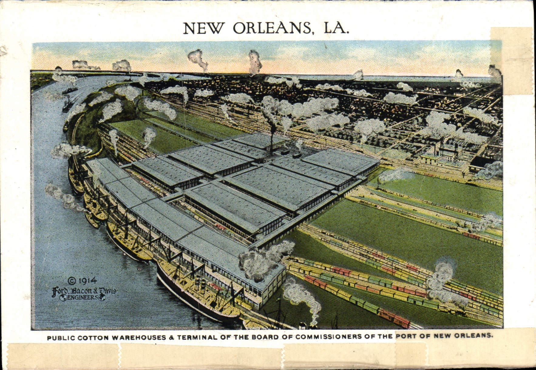 CPA New Orleans La Public cotton Warehouses Terminal Of The Board Of Commissioners Of The Port Of New Orleans