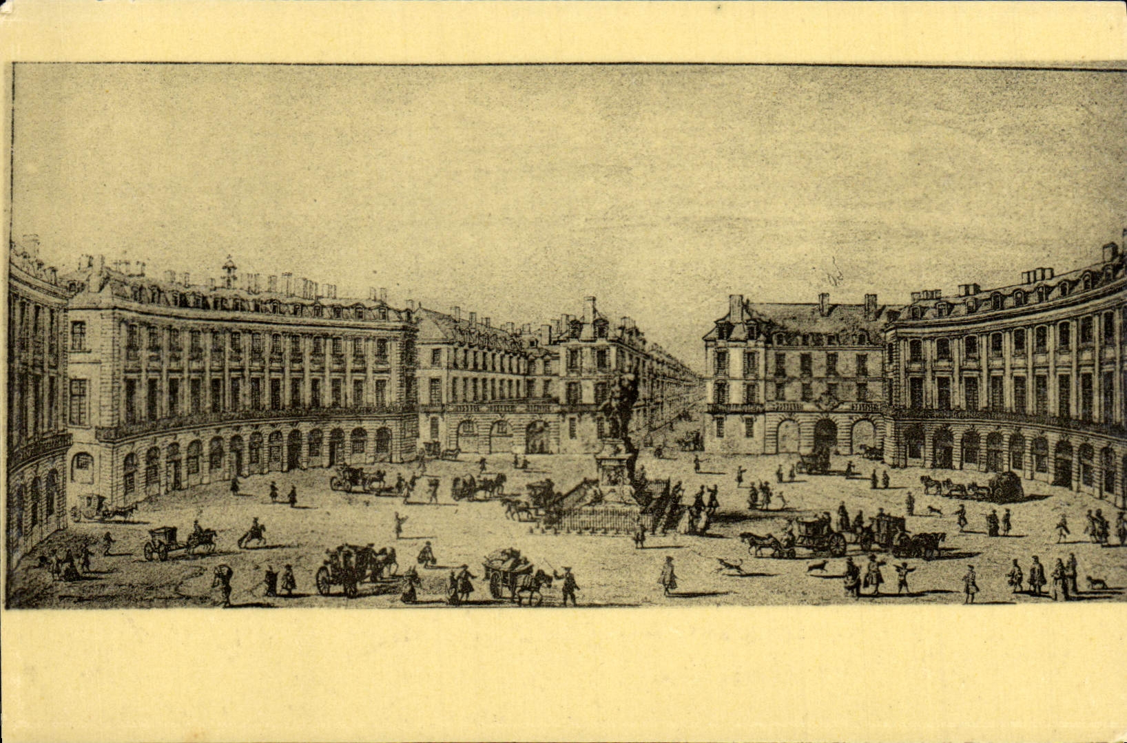 CPA La Place Des Victoires Paris