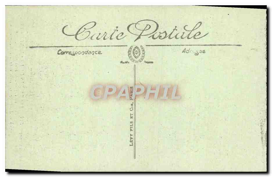 Les ruines de la Grande Guerre — Env. de Verdun — Fort de Vaux — Visé Paris n° 541 — Verso