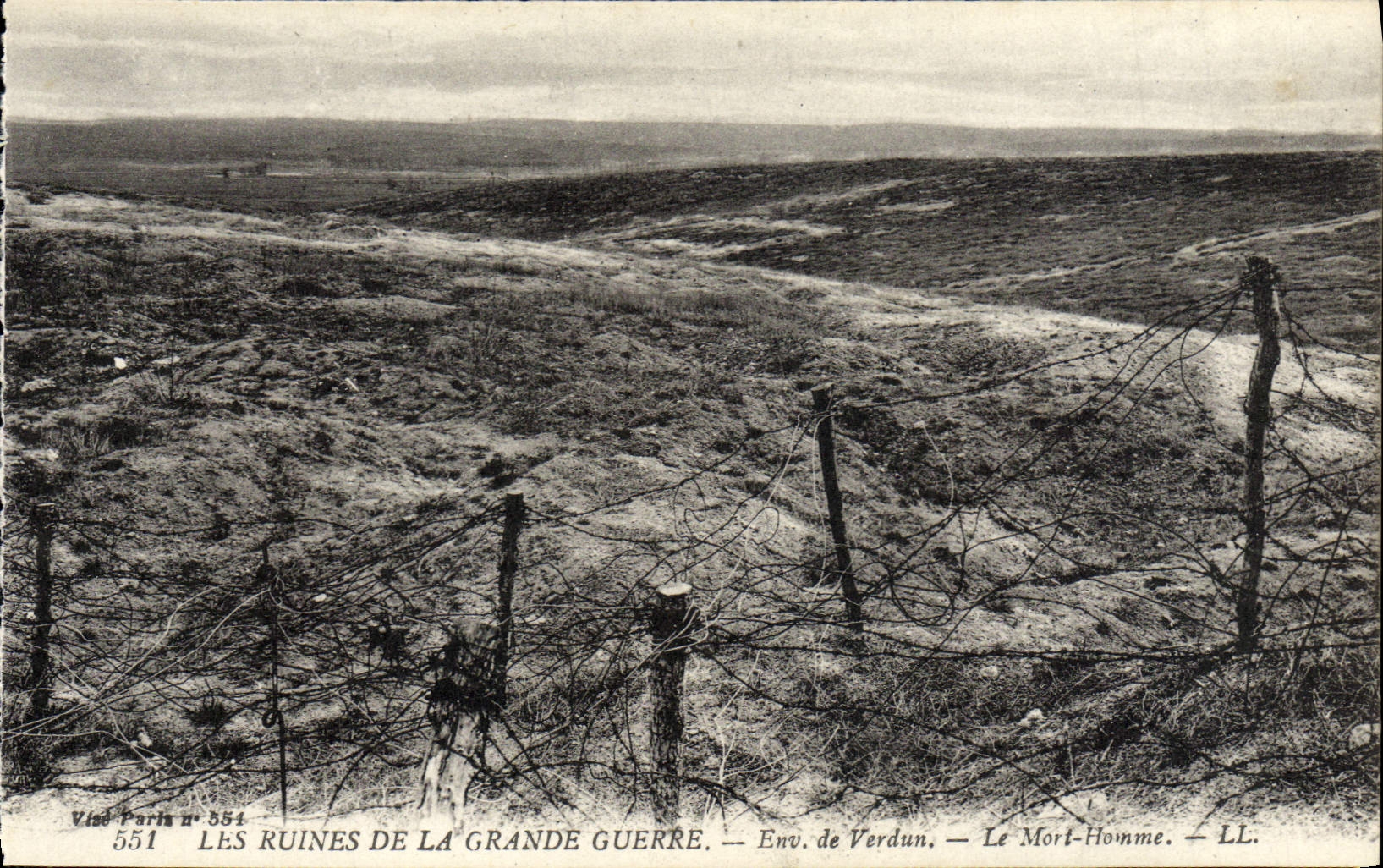 Les Ruines de la Grande Guerre — Env. de Verdun — Le Mort-Homme — Vina Paris n°551
