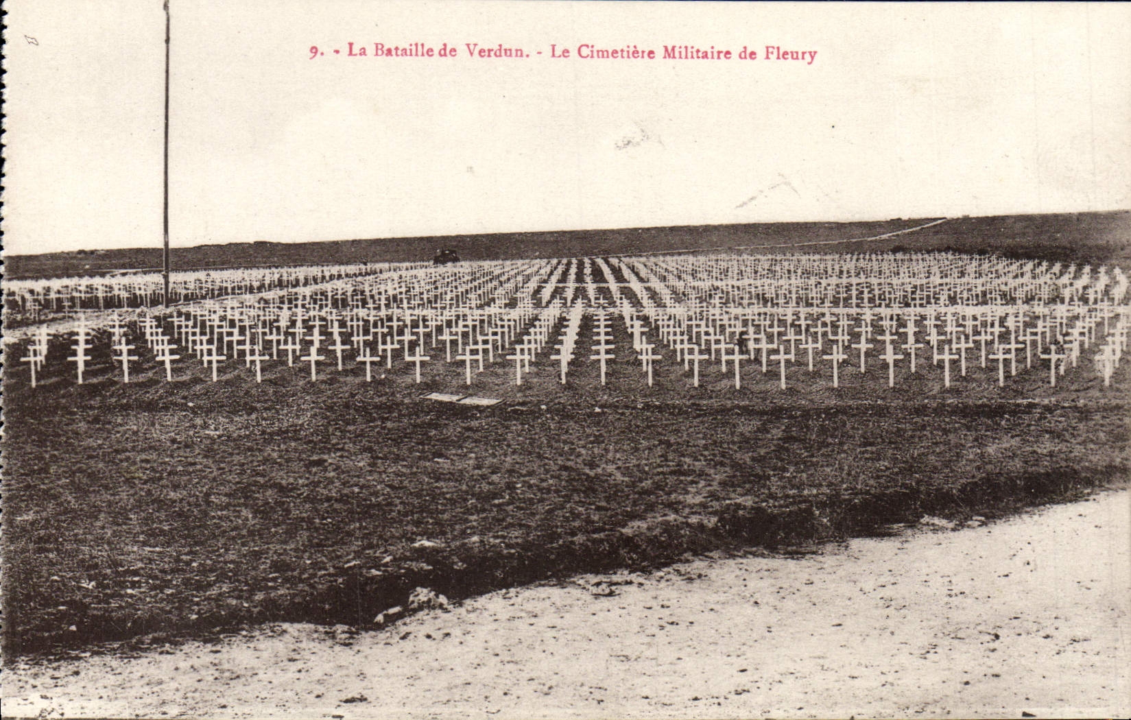 Cimetière Militaire de Fleury — Verdun — Éditeur non identifié, n° de série 9