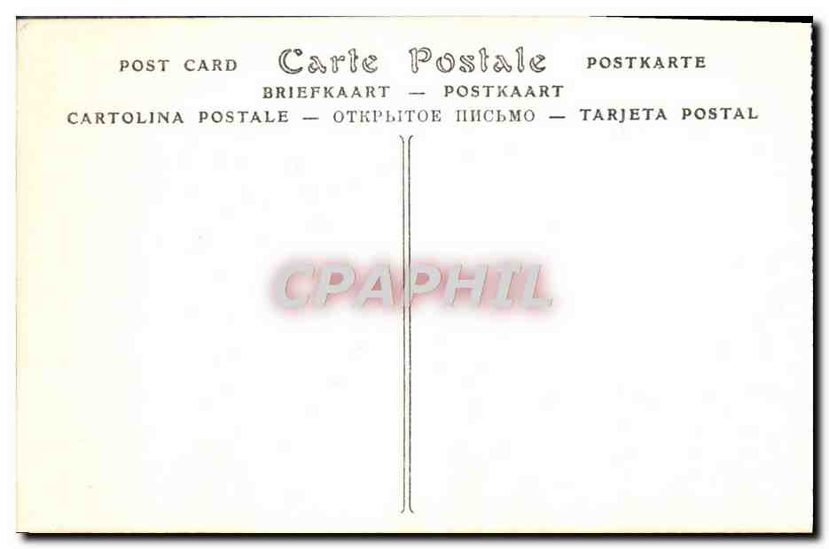 CPA Langeais Chateau  — Verso