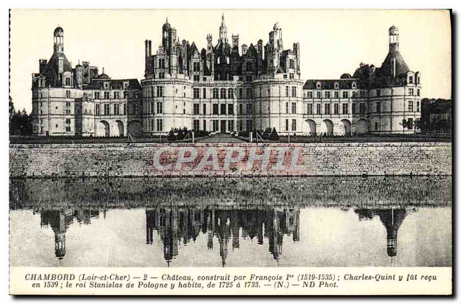 CPA Chambord Chateau 