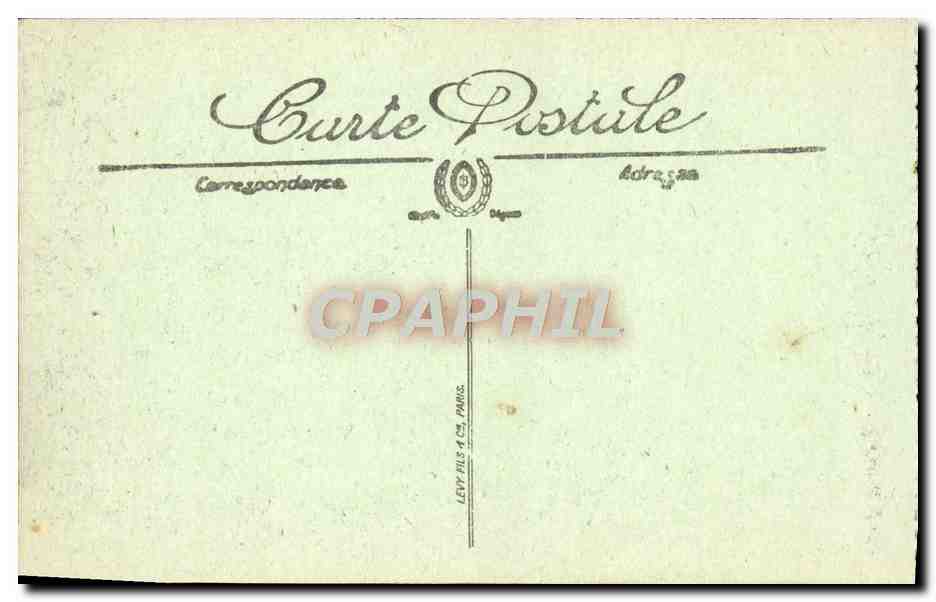 Les Ruines de la Grande Guerre — Verdun — Chapelle du Collège et Ruines Rue de la Gare — Viseé Paris n° 503 — Verso