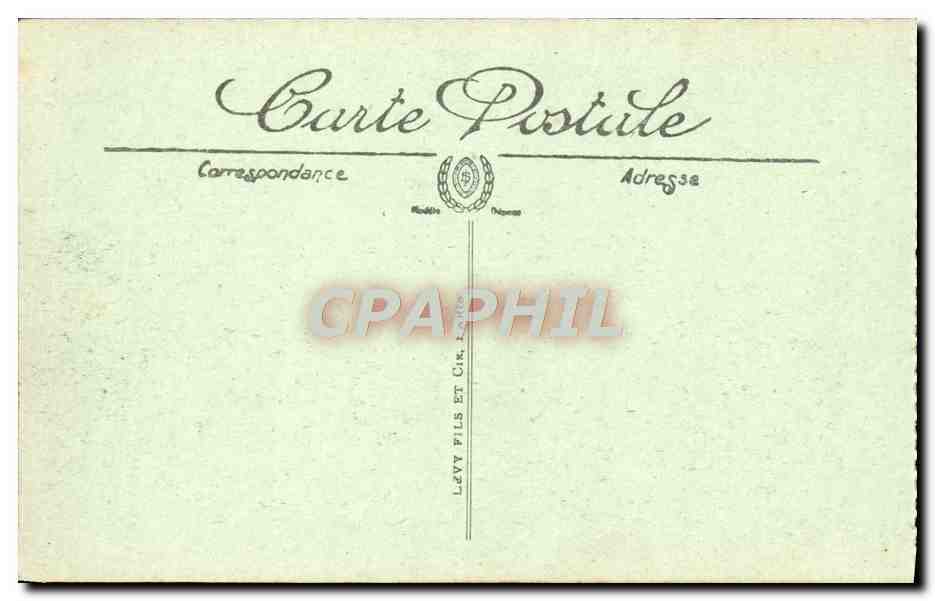 Verdun — La Place d'Armes — Ruines de la Grande Guerre — Visé Paris n° 505 — Rückseite