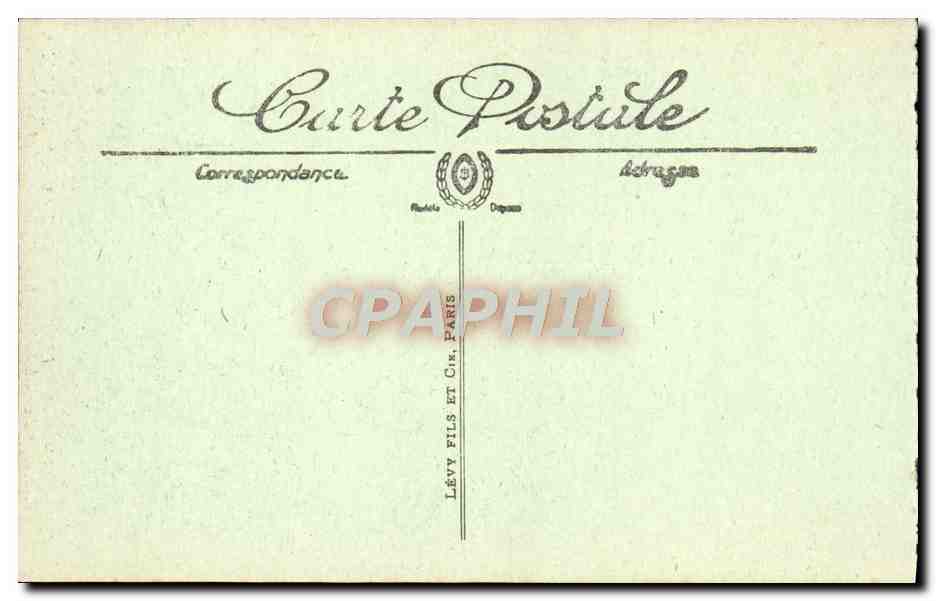 Verdun — La Cathédrale — Les Ruines de la Grande Guerre — Chapelles latérales Sud — Visé Paris n° 522 — Rückseite