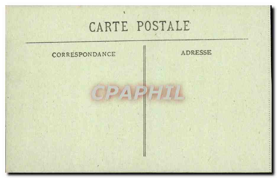 Fort de Vaux — Vue intérieure — Éditeur T. D., Paris — Rückseite
