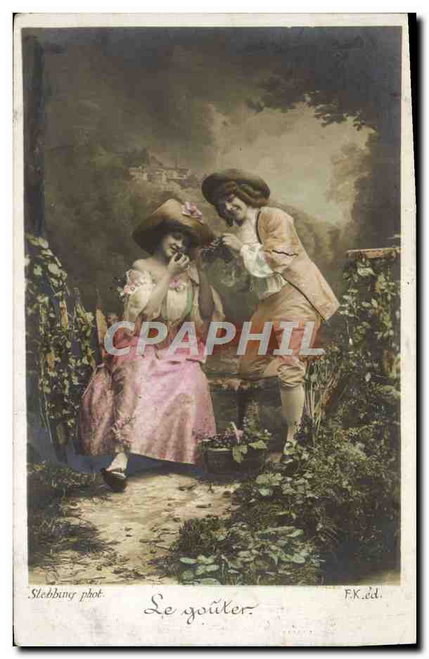 CPA Fantaisie Femme