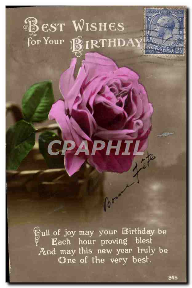 CPA Fantaisie Fleurs 