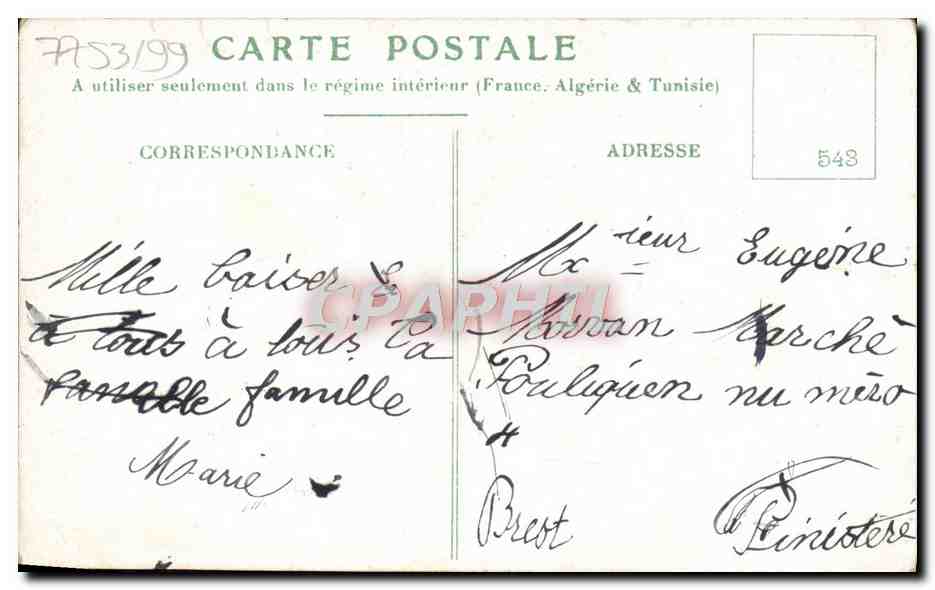 CPA Fantaisie Fleurs Chaussure — Rückseite