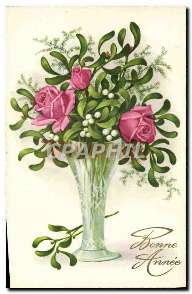 CPA Fantaisie Fleurs 
