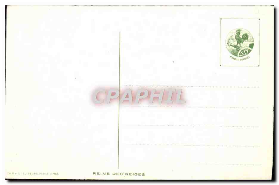 CPA Fantaisie Fleurs  — Rückseite