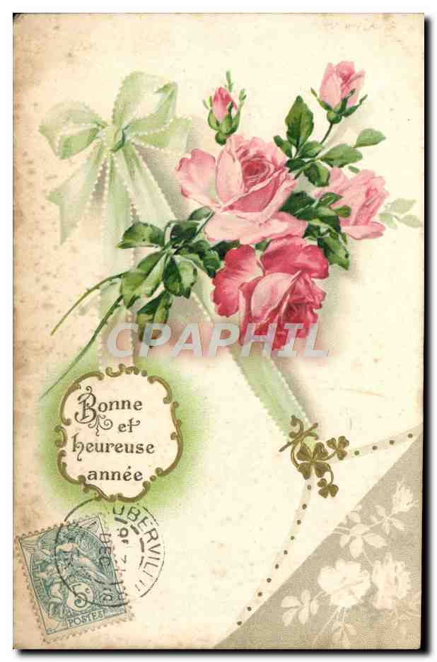 CPA Fantaisie Fleurs 