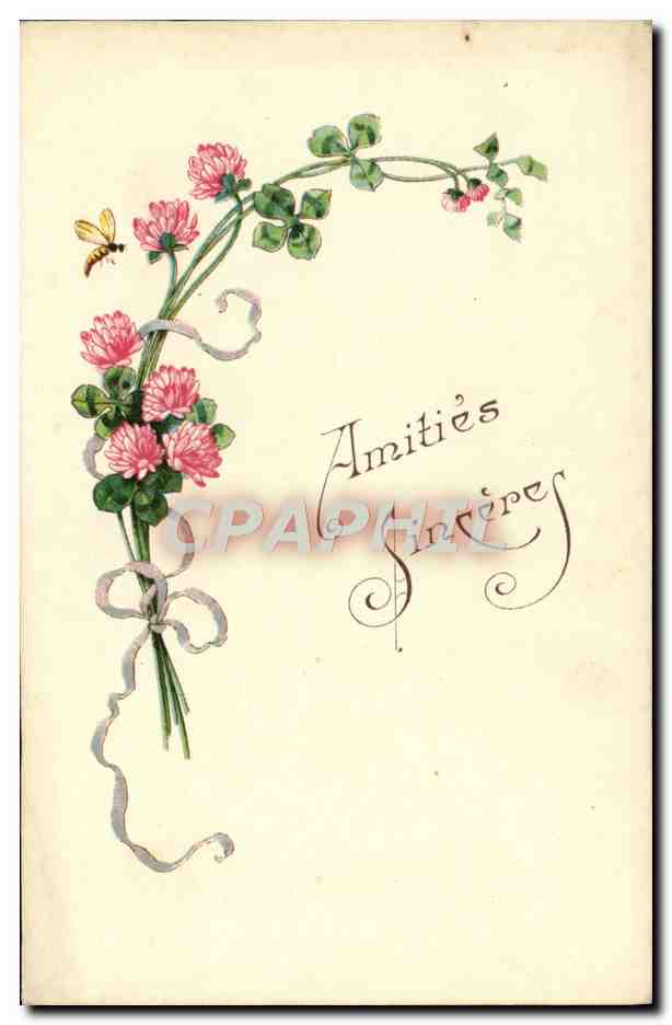 CPA Fantaisie Fleurs 