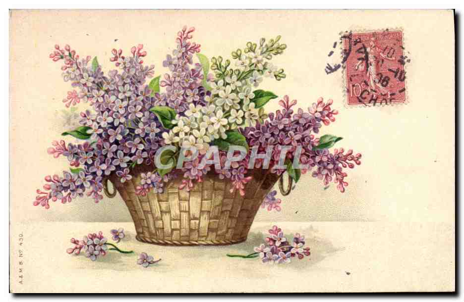 CPA Fantaisie Fleurs 