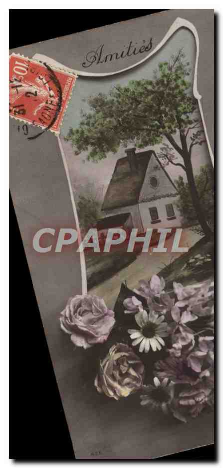 CPA Fantaisie Fleurs 