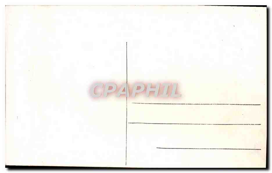 CPA Fantaisie Fleurs Santon — Back