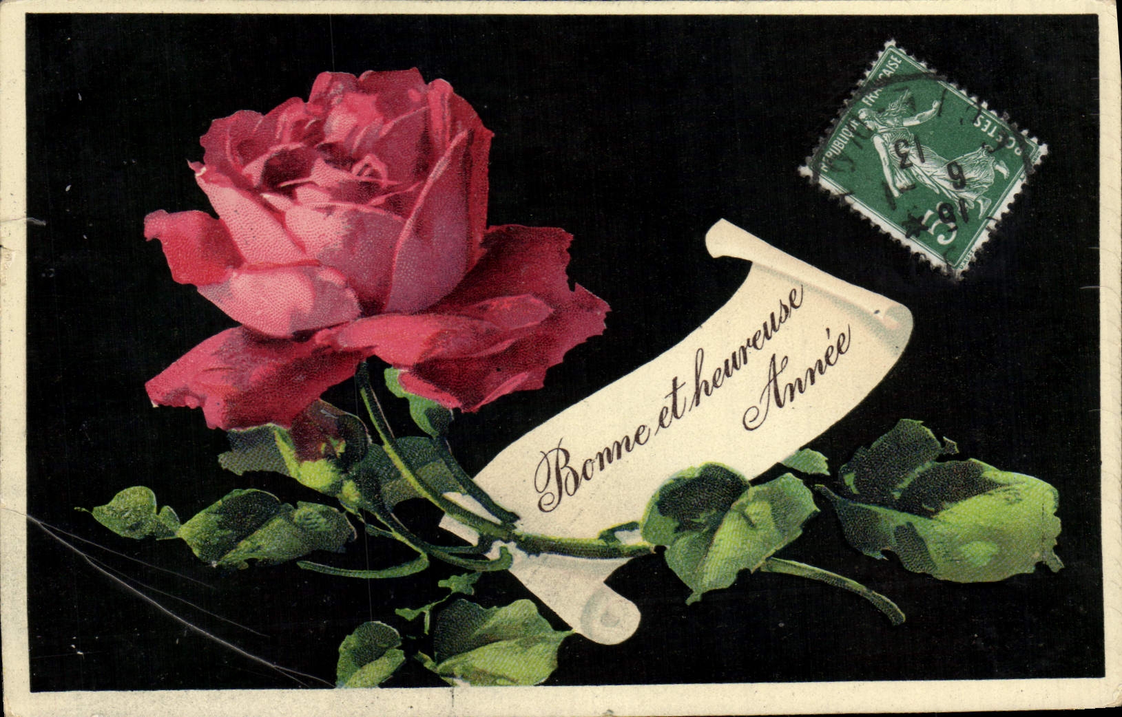 CPA Fantaisie Fleurs 