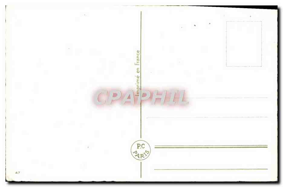 CPA Fantaisie Fleurs  — Verso