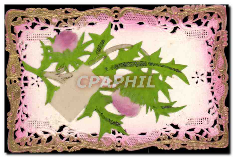 CPA Brodee Fantaisie Fleurs 