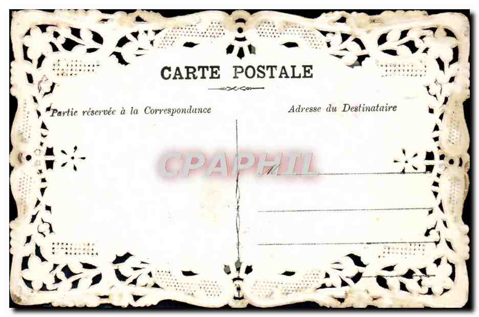 CPA Brodee Fantaisie Fleurs  — Rückseite