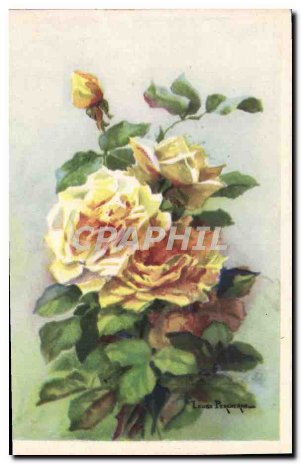 CPA Fantaisie Fleurs 