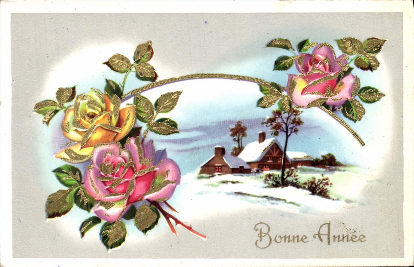 CPA Fantaisie Fleurs 