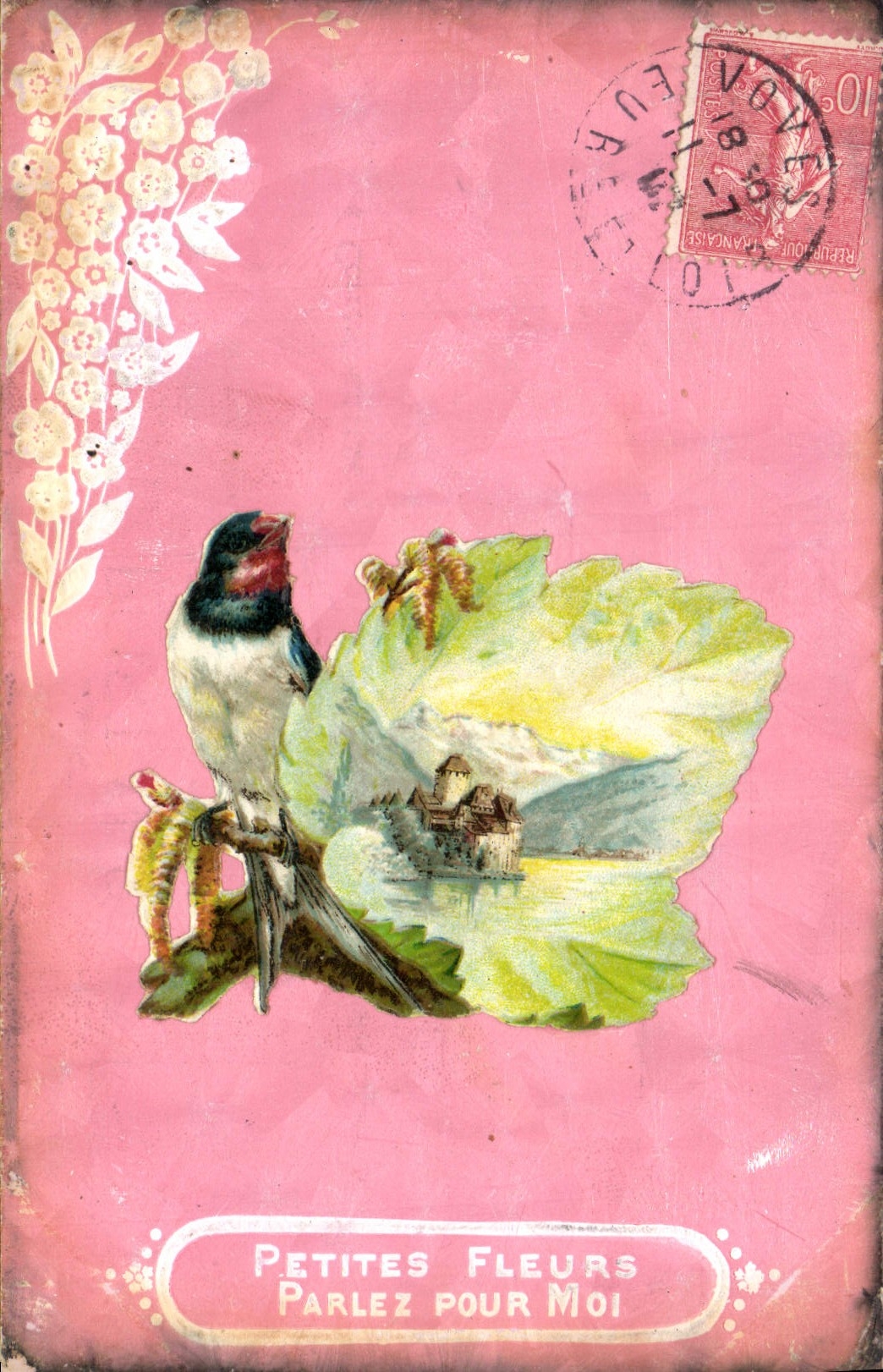 CPA Fantaisie Fleurs 
