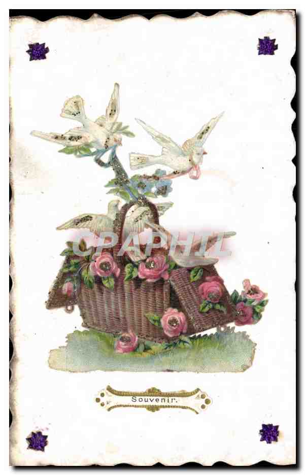 CPA Fantaisie Fleurs Colombes