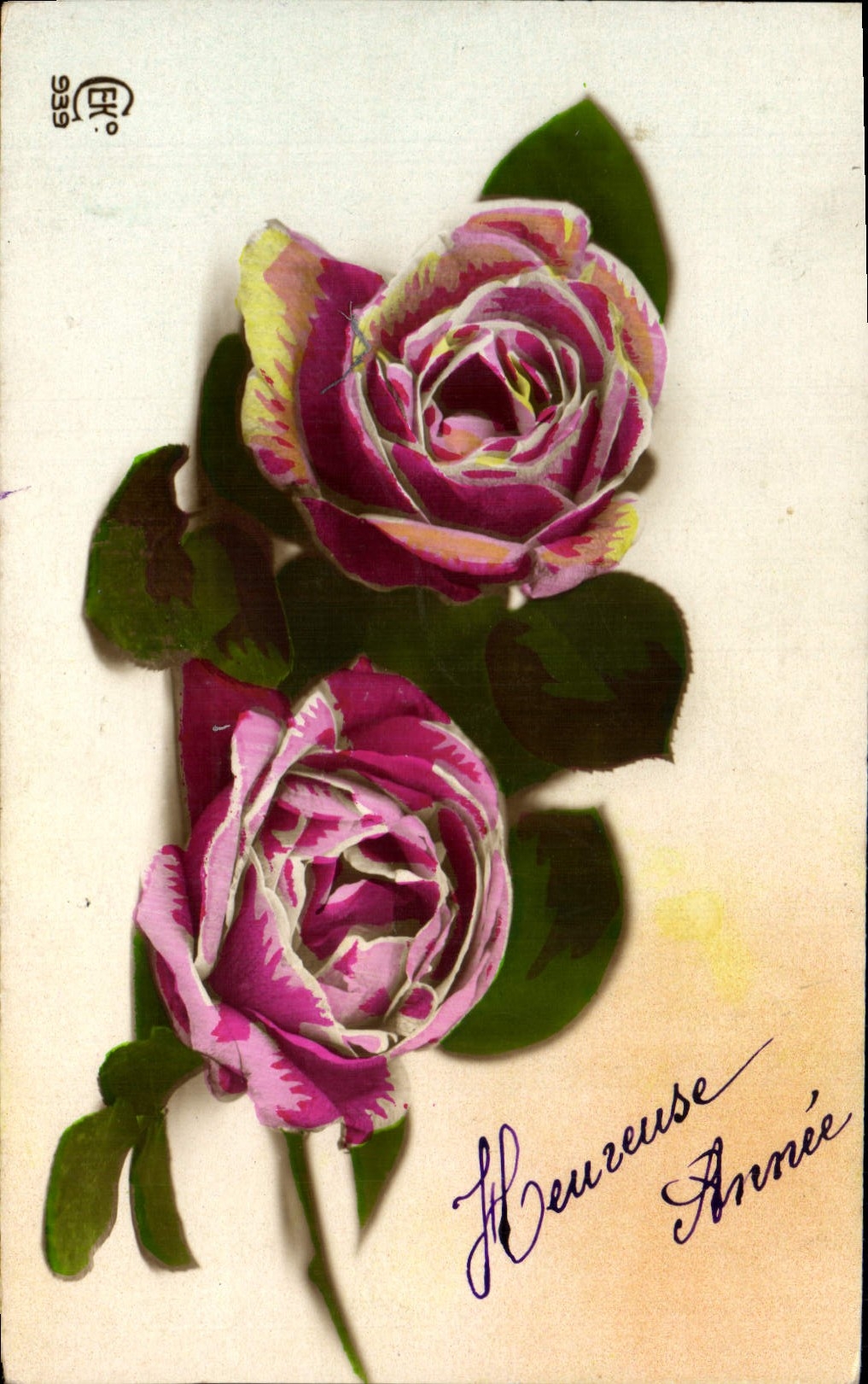 CPA Fantaisie Fleurs 