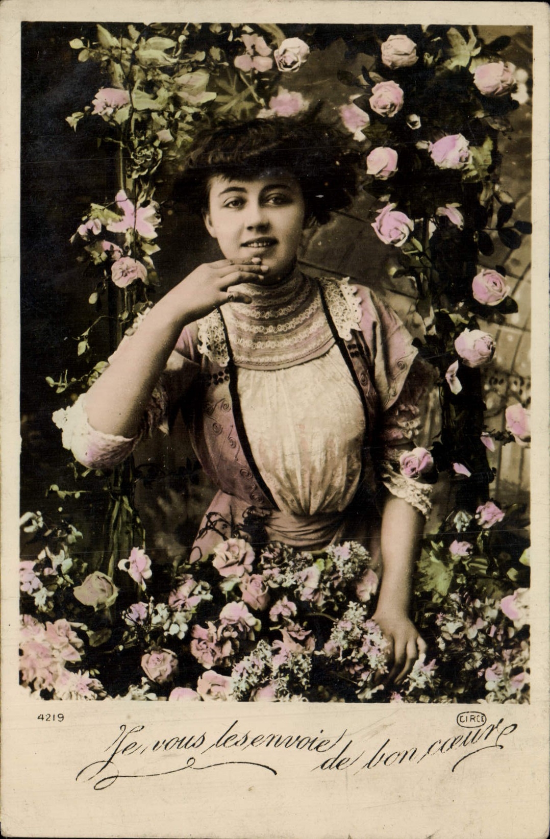 CPA Fantaisie Femme