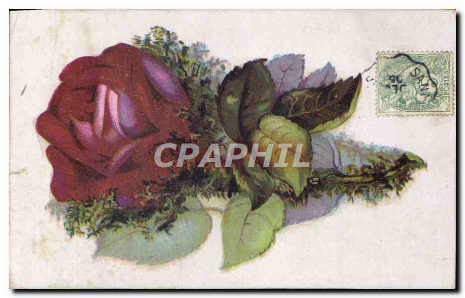 CPA Fantaisie Fleurs