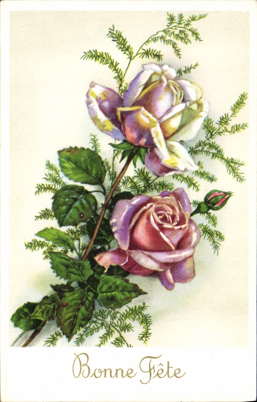 CPA Fantaisie Fleurs 