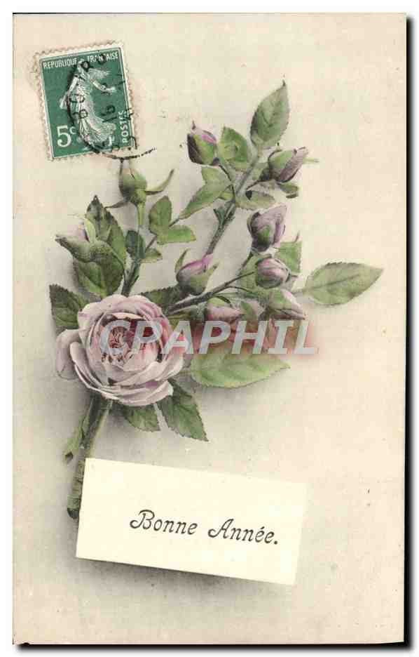 CPA Fantaisie Fleurs 