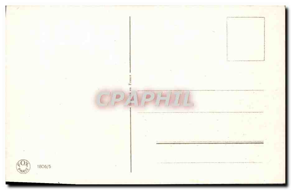 CPA Fantaisie Fleurs  — Verso