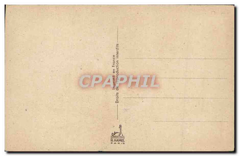 CPA Fantaisie Fleurs  — Verso